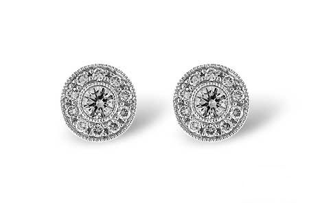 A000-53232: EARRINGS .50 TW
