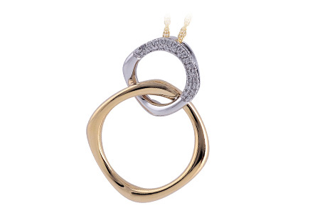 A185-02305: NECKLACE .14 TW