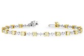 A188-69632: BRACELET 2.80 YELLOW DIA 4.01 TW