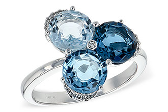 A189-55996: LDS RG 4.02 BLUE TOPAZ 4.07 TGW