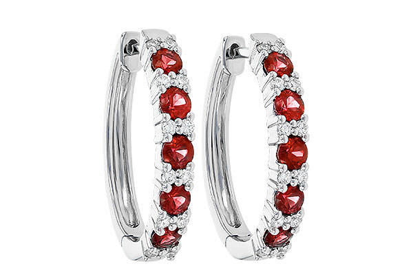 A190-50523: EARR 1.35 RUBY 1.68 TGW