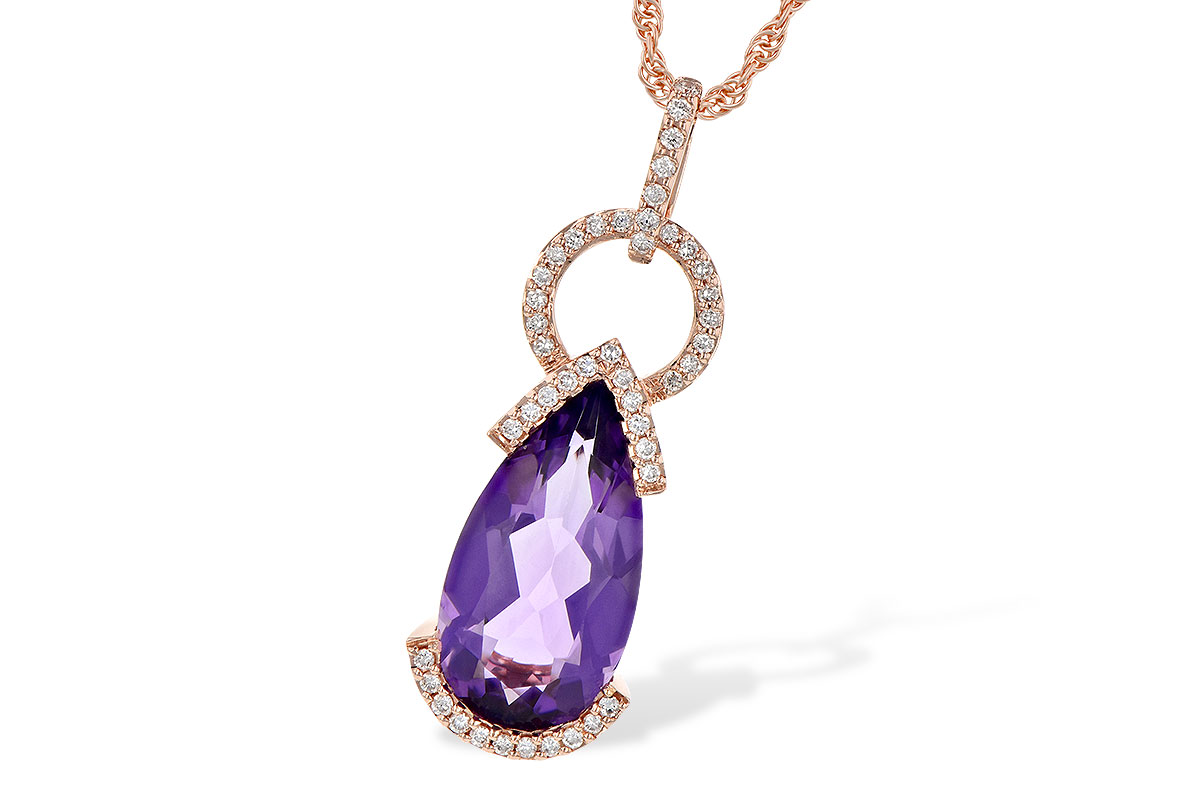A190-52278: NECK 2.44 AMETHYST 2.58 TGW