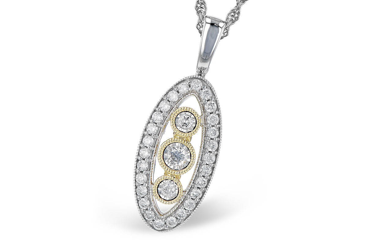 A273-19623: NECKLACE .34 TW