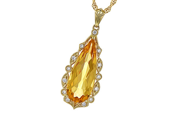 A273-21396: NECK 3.38 CITRINE 3.50 TGW