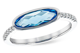 A273-21432: LDS RG 1.30 BLUE TOPAZ 1.40 TGW