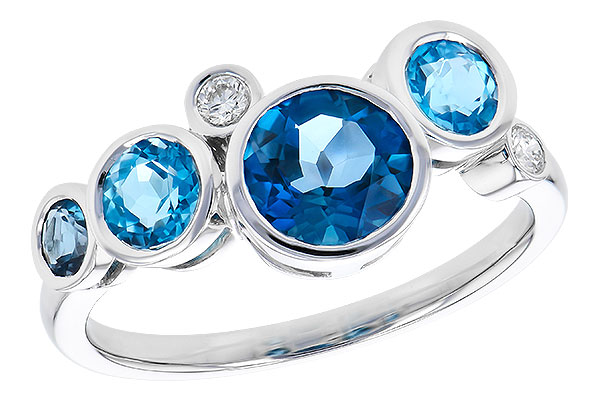 A273-25069: LDS RG 1.40 TW BLUE TOPAZ 1.45 TGW
