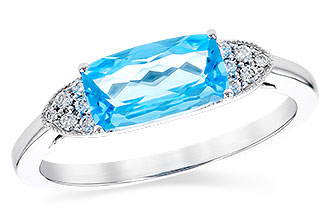 A274-09550: LDS RG 1.44 BLUE TOPAZ 1.52 TGW