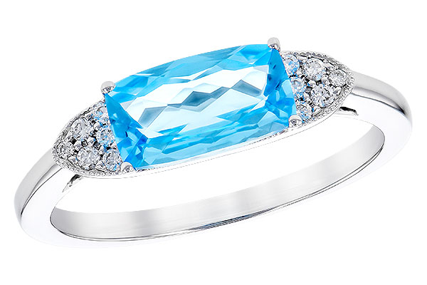A274-09550: LDS RG 1.44 BLUE TOPAZ 1.52 TGW