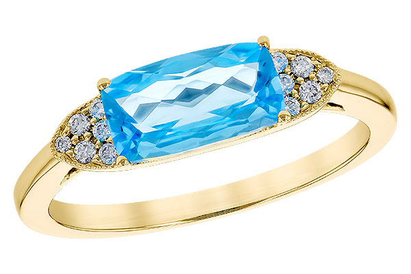 A274-09550: LDS RG 1.44 BLUE TOPAZ 1.52 TGW