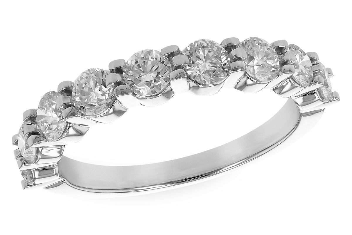 A274-13223: LDS WED RG 1.50 TW (9 STONES)