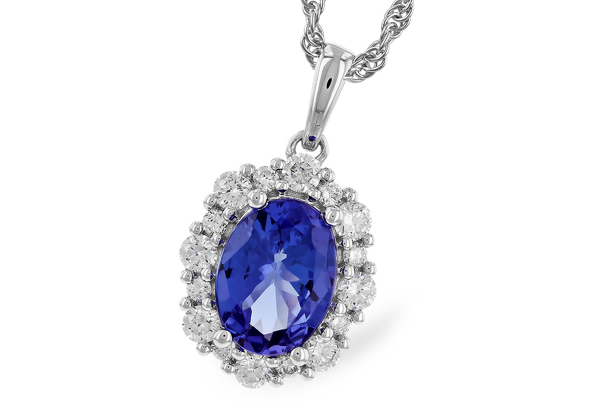 A274-13269: NECK 1.02 TANZANITE 1.32 TGW (8x6 OVAL)