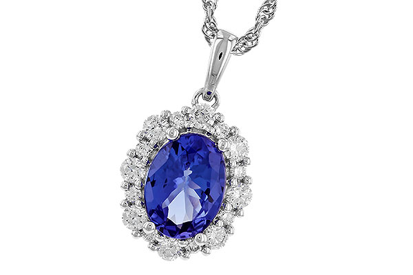 A274-13269: NECK 1.02 TANZANITE 1.32 TGW (8x6 OVAL)