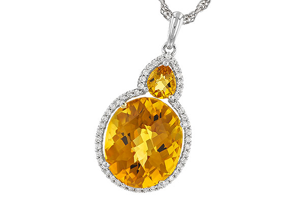 A274-14132: NECK 5.70 TW CITRINE 5.85 TGW (13x11 OVAL)