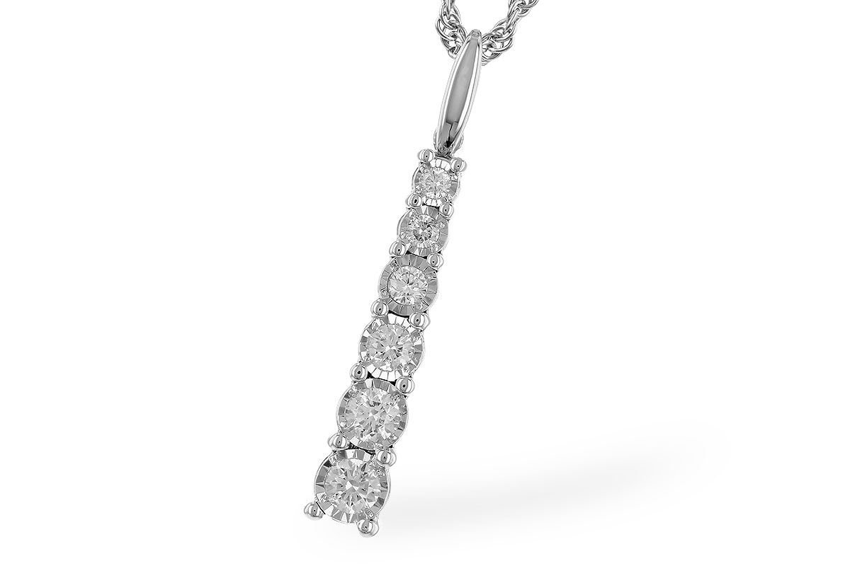 A274-17741: NECKLACE .25 TW
