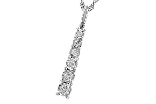 A274-17741: NECKLACE .25 TW