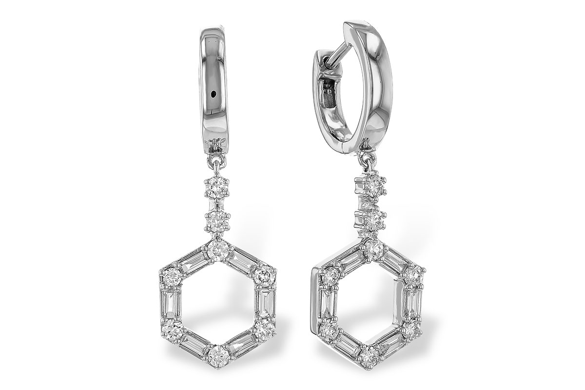 A275-01387: EARRINGS .23 BAG .60 TW