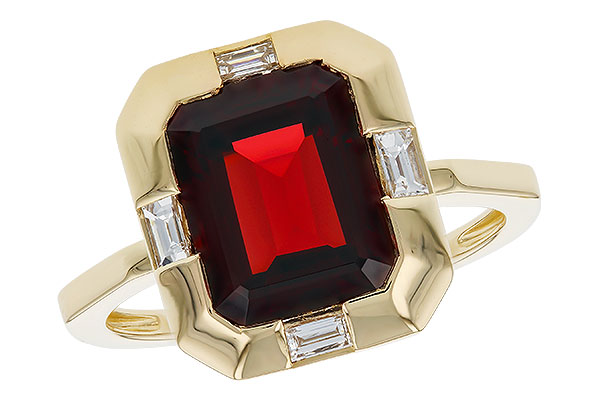 A275-04150: LDS RG 3.65 GARNET 3.82 TGW (10x8MM GAR)