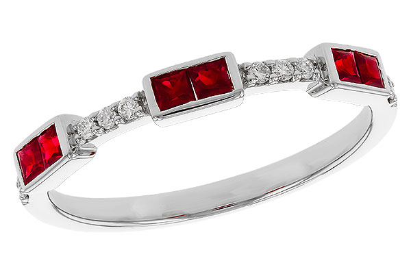 A275-05005: LDS WED RG .34 RUBY .41 TGW