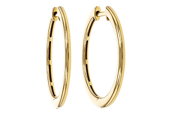 A275-07750: GOLD EARRINGS (24MM)