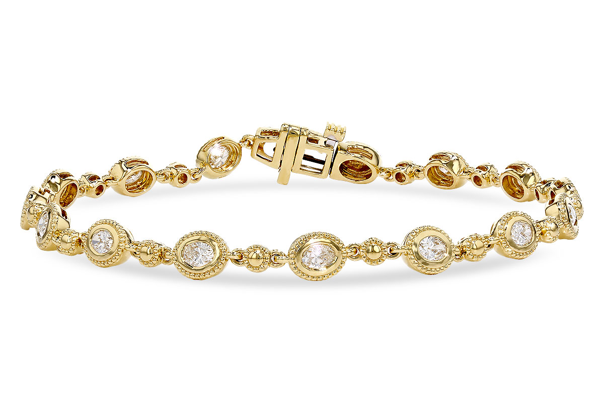 A275-07805: BRACELET 1.25 TW OVAL DIAS (7")