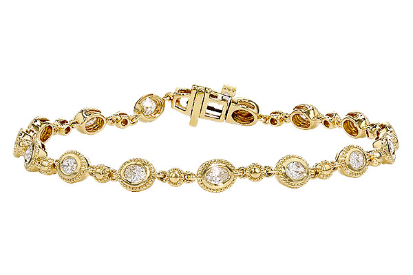 A275-07805: BRACELET 1.25 TW OVAL DIAS (7")