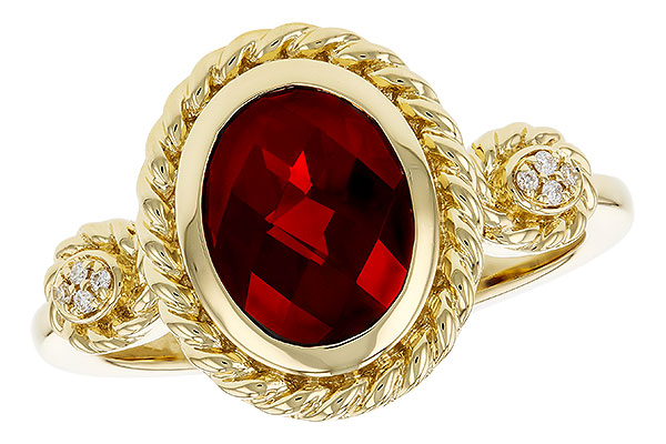 A275-91405: LDS RG 2.10 GARNET 2.12 TGW (9x7MM GAR)