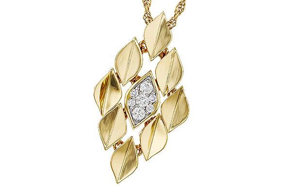 A275-91423: NECKLACE .15 TW