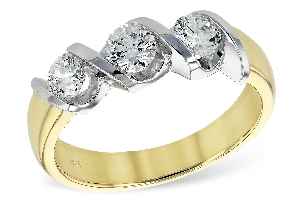 B093-25014: LDS WED RG .27 BR .75 TW