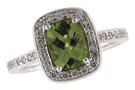 B184-10532: LDS DIA RG 1.45 PERIDOT 1.71 TGW