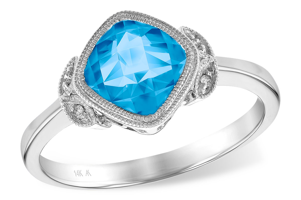 B186-88678: LDS RG 1.63 BLUE TOPAZ 1.65 TGW