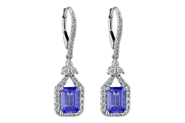 B190-45959: EARR 1.60 TW TANZANITE 2.08 TGW