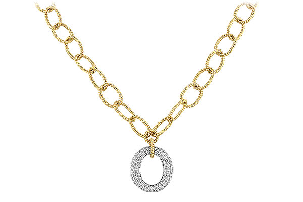 B190-46850: NECKLACE 1.02 TW (17 INCHES)