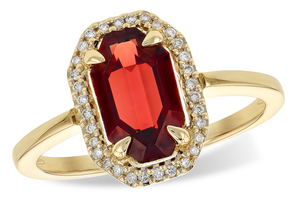 B190-51432: LDS RG 1.66 GARNET 1.75 TGW