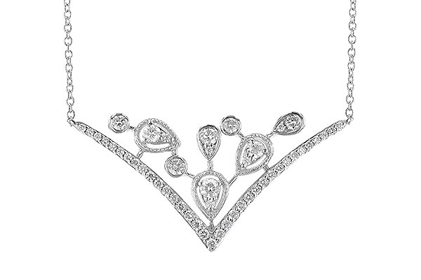 B273-22296: NECKLACE .45 TW