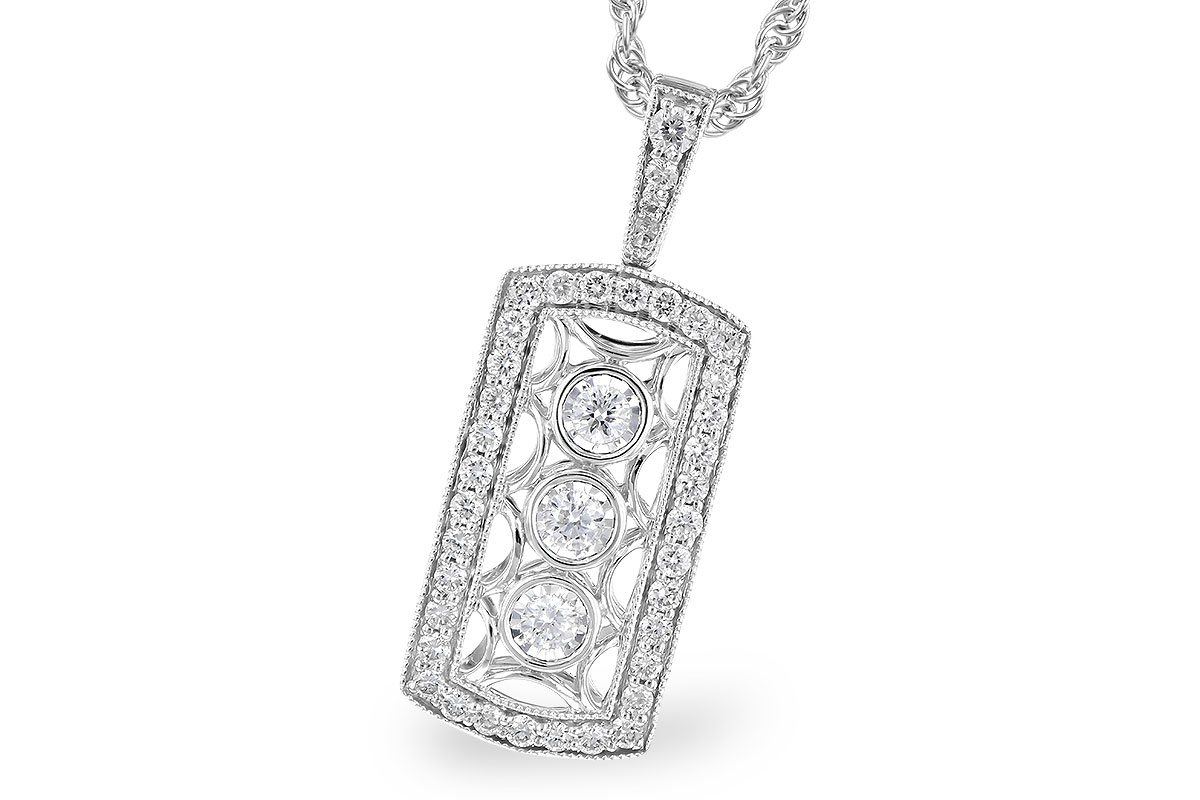 B273-24141: NECKLACE .40 TW