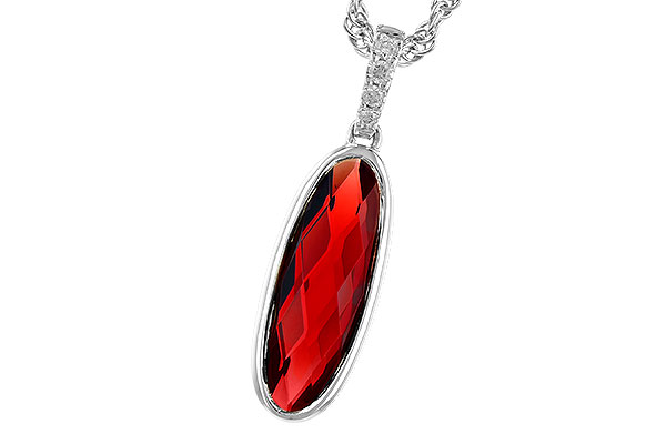 B273-26823: NECK 2.02 GARNET 2.05 TGW