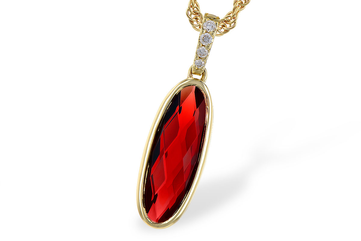 B273-26823: NECK 2.02 GARNET 2.05 TGW