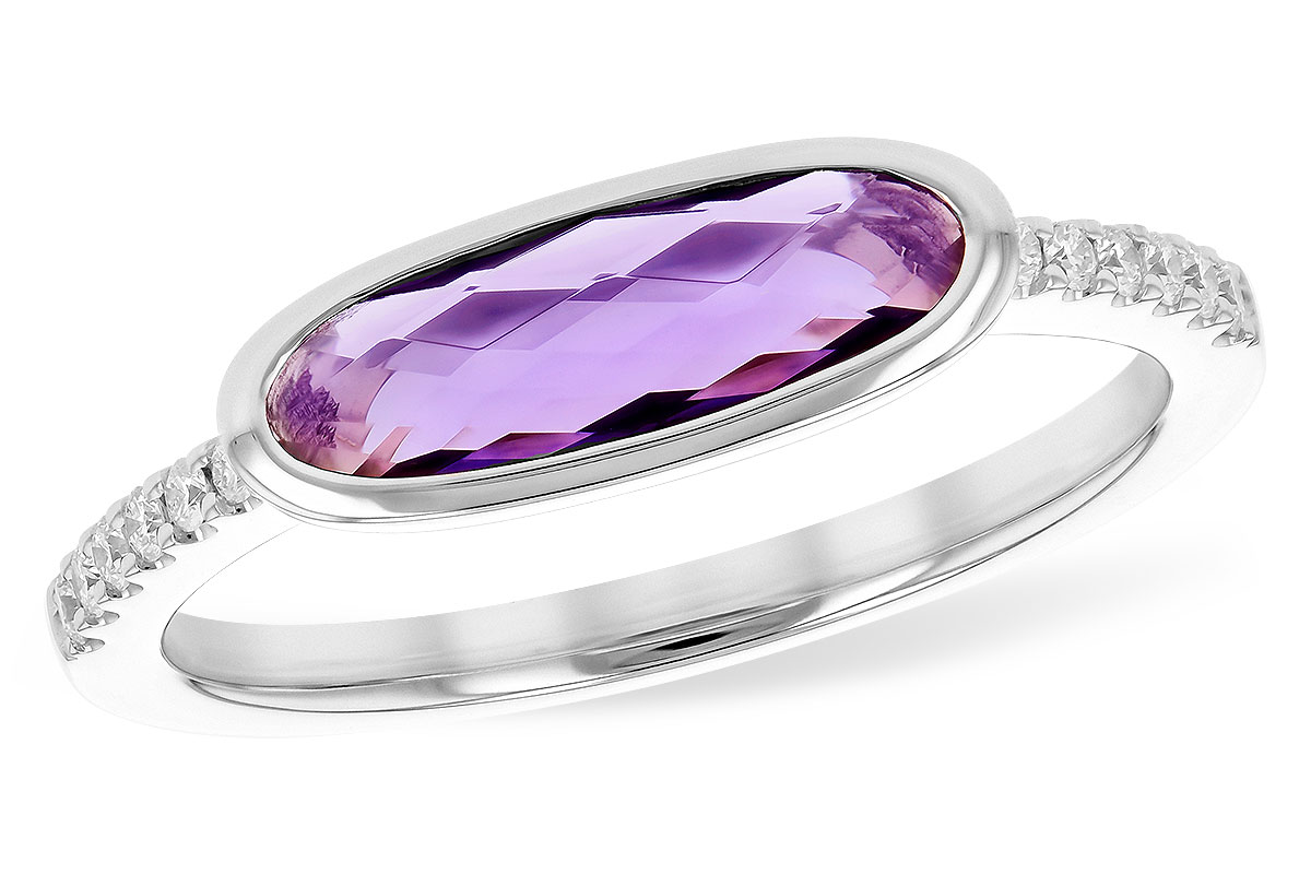 B273-26878: LDS RG .92 AMETHYST 1.02 TGW