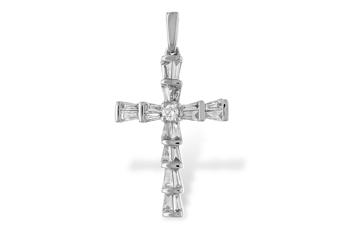 B274-15023: PENDANT .23 TW BAG .26 TW