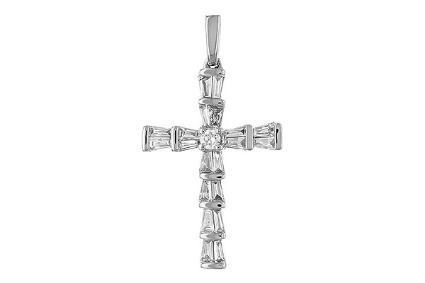 B274-15023: PENDANT .23 TW BAG .26 TW