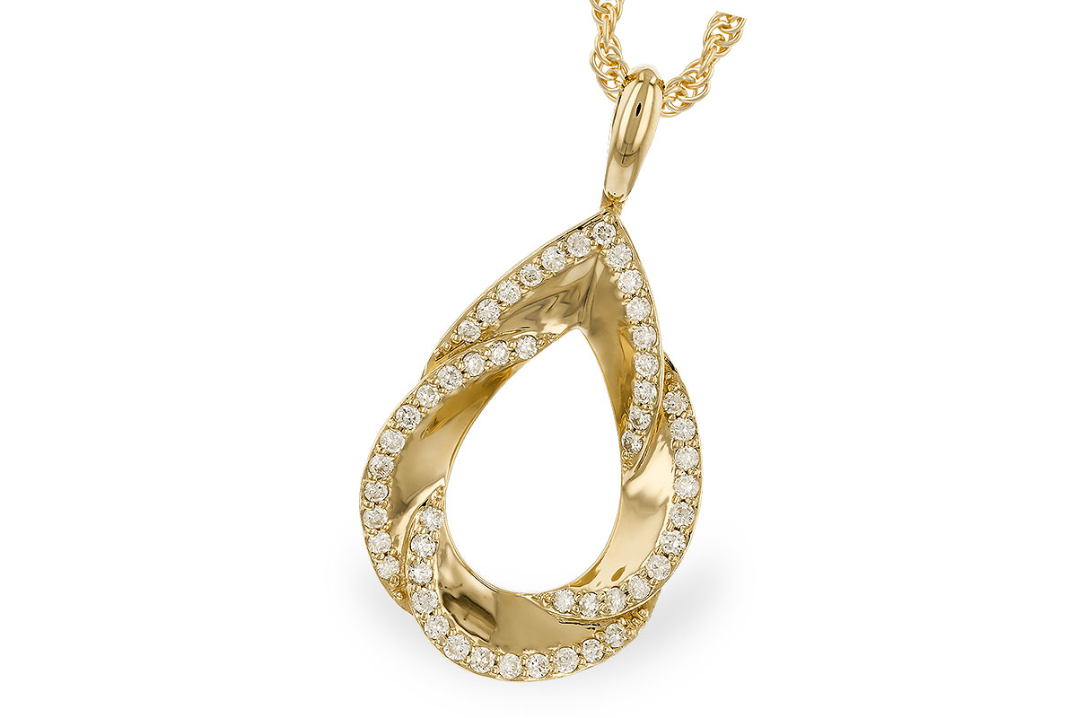 B274-15041: NECKLACE .25 TW