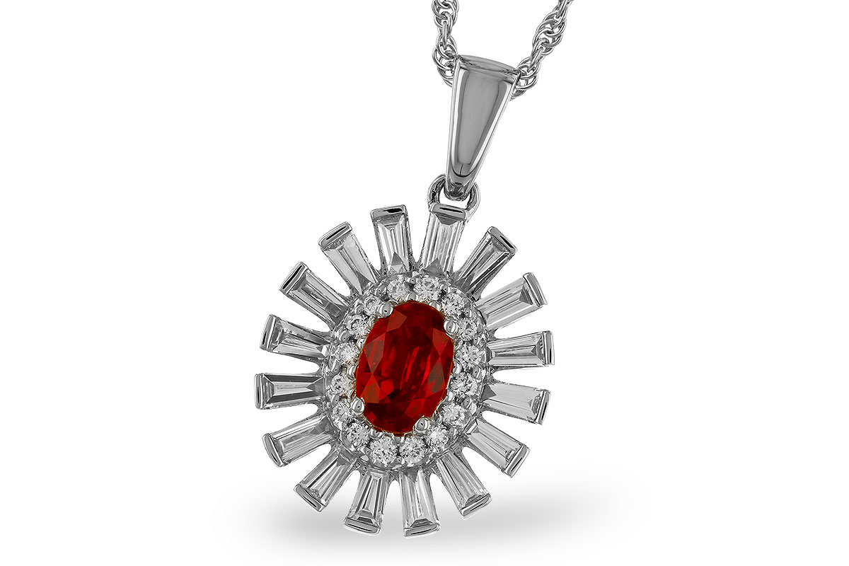 B274-16850: NECK .58 RUBY TW 1.10 TGW (6x4MM RUBY)
