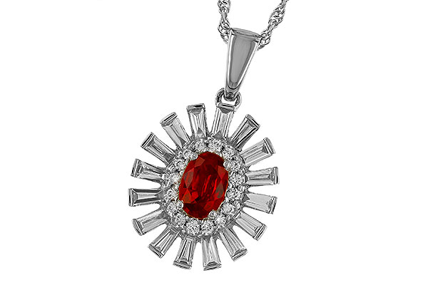 B274-16850: NECK .58 RUBY TW 1.10 TGW (6x4MM RUBY)