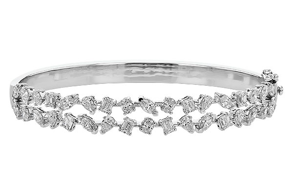 B274-16905: BANGLE 3.50 TW FANCY CUT DIAS