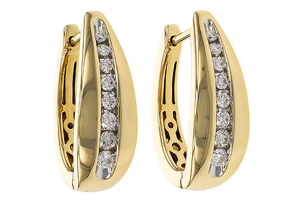 B274-17741: EARRINGS .40 TW