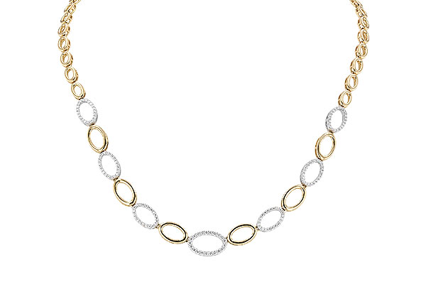 B274-17759: NECKLACE 1.00 TW (17")