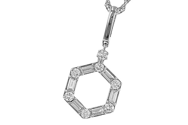 B275-00541: NECKLACE .14 BAG .35 TW