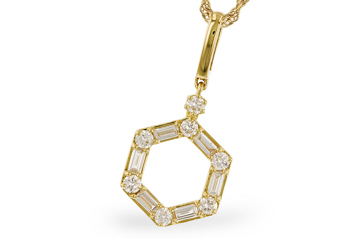 B275-00541: NECKLACE .14 BAG .35 TW