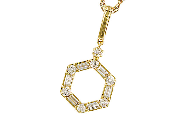 B275-00541: NECKLACE .14 BAG .35 TW