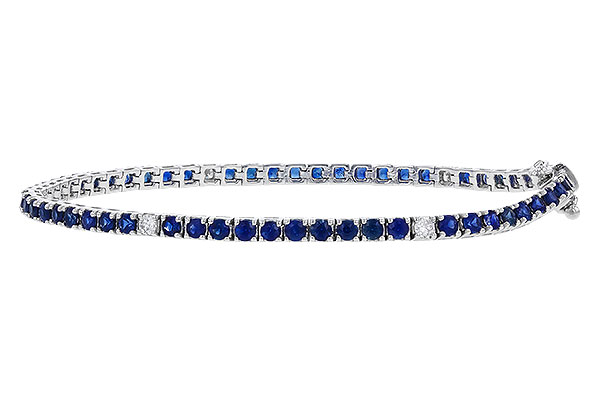B275-01432: BRACELET 3.27 TW SAPP 3.52 TGW (7")